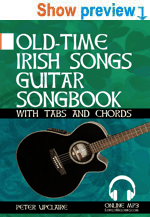 Old-Time Irish Songs - Guitar Songbook for Beginners with Tabs and Chords